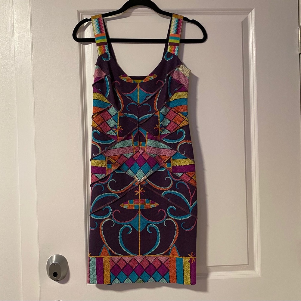 Nicole Miller Printed Dress